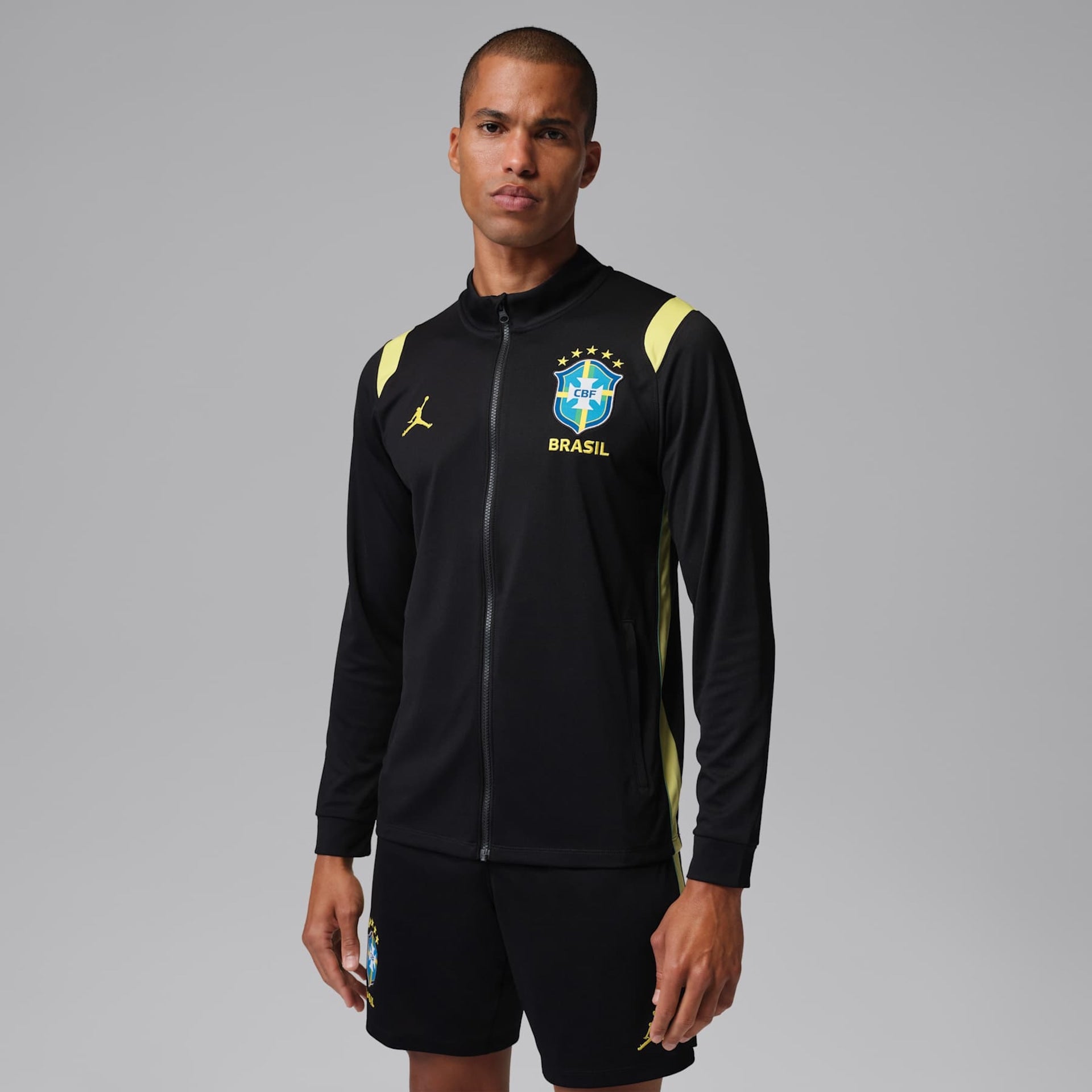 Camisa de Futebol — Jaqueta Brasil Academy Pro 2026 Treino Masculina