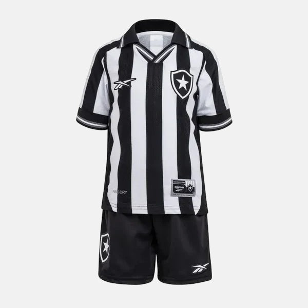 Camisa de Futebol — Conjunto Infantil Botafogo Home 2025/26