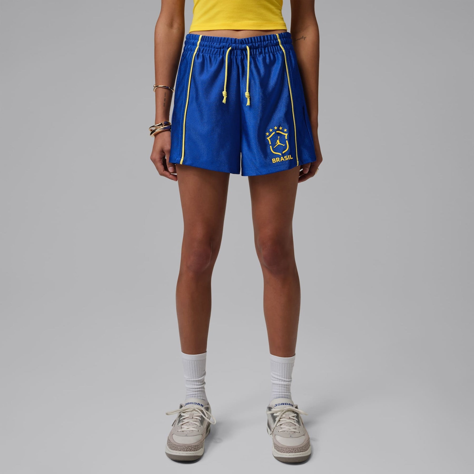 Camisa de Futebol — Shorts Brasil Brooklyn Knit Feminino
