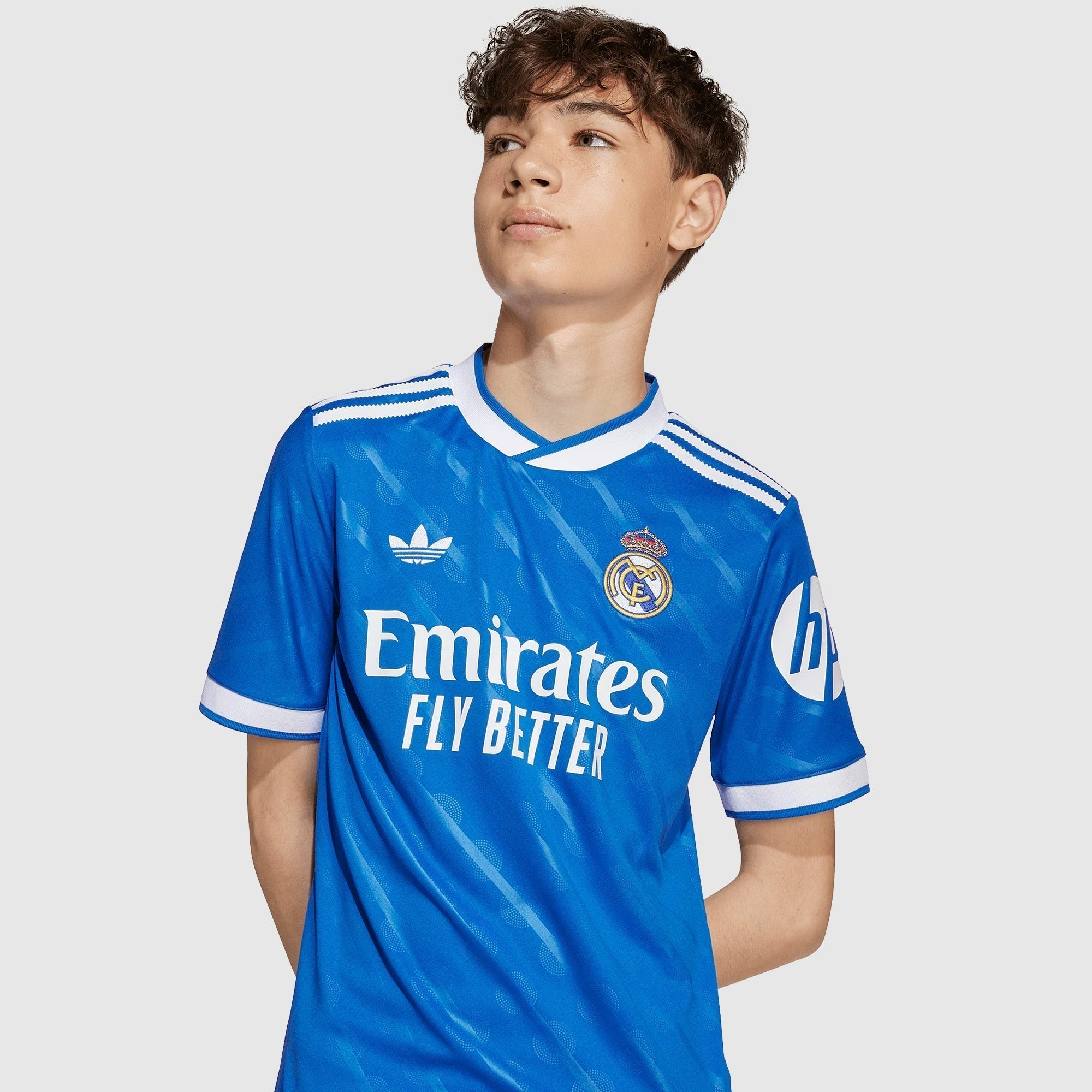 Camisa de Futebol — Conjunto Infantil Real Madrid 2025/26 III