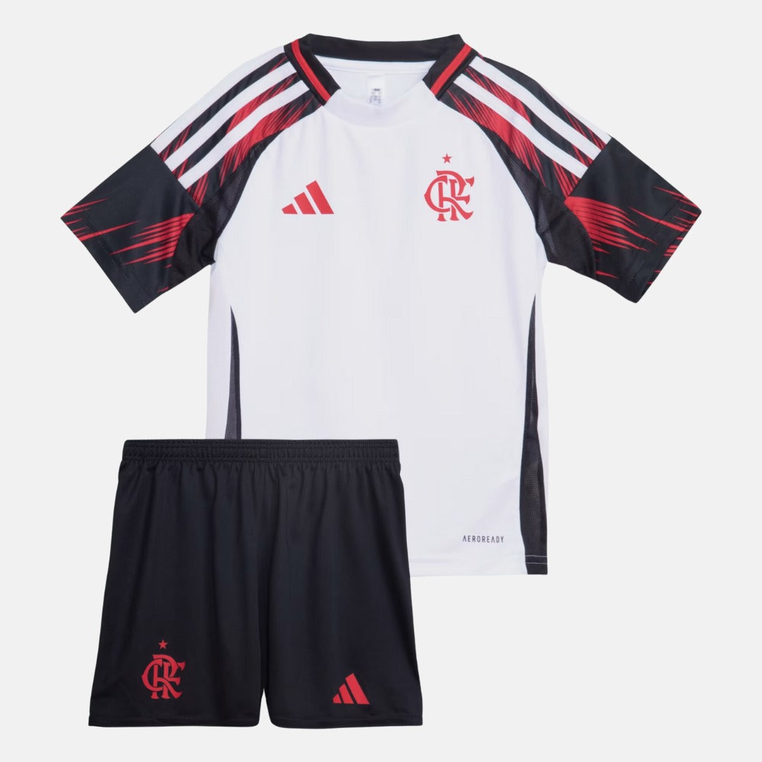 Camisa de Futebol — Conjunto Infantil Flamengo 2025/26 II