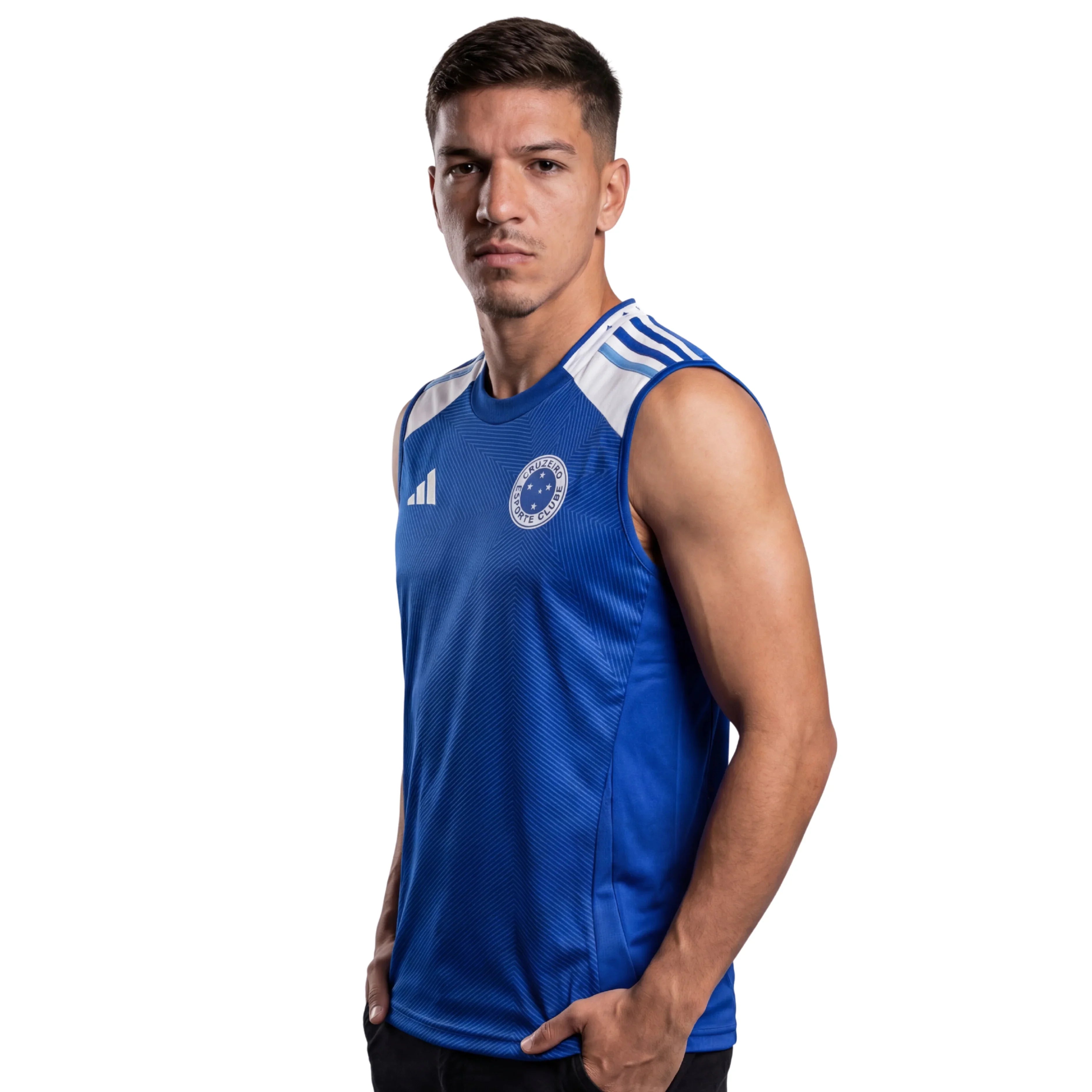 Camisa de Futebol — Regata Cruzeiro Home 25/26 - Azul