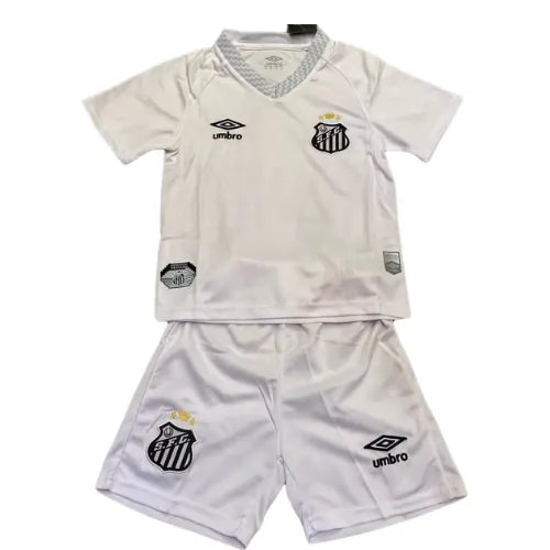 Camisa de Futebol — Conjunto Infantil Santos I 25/26 - Branco