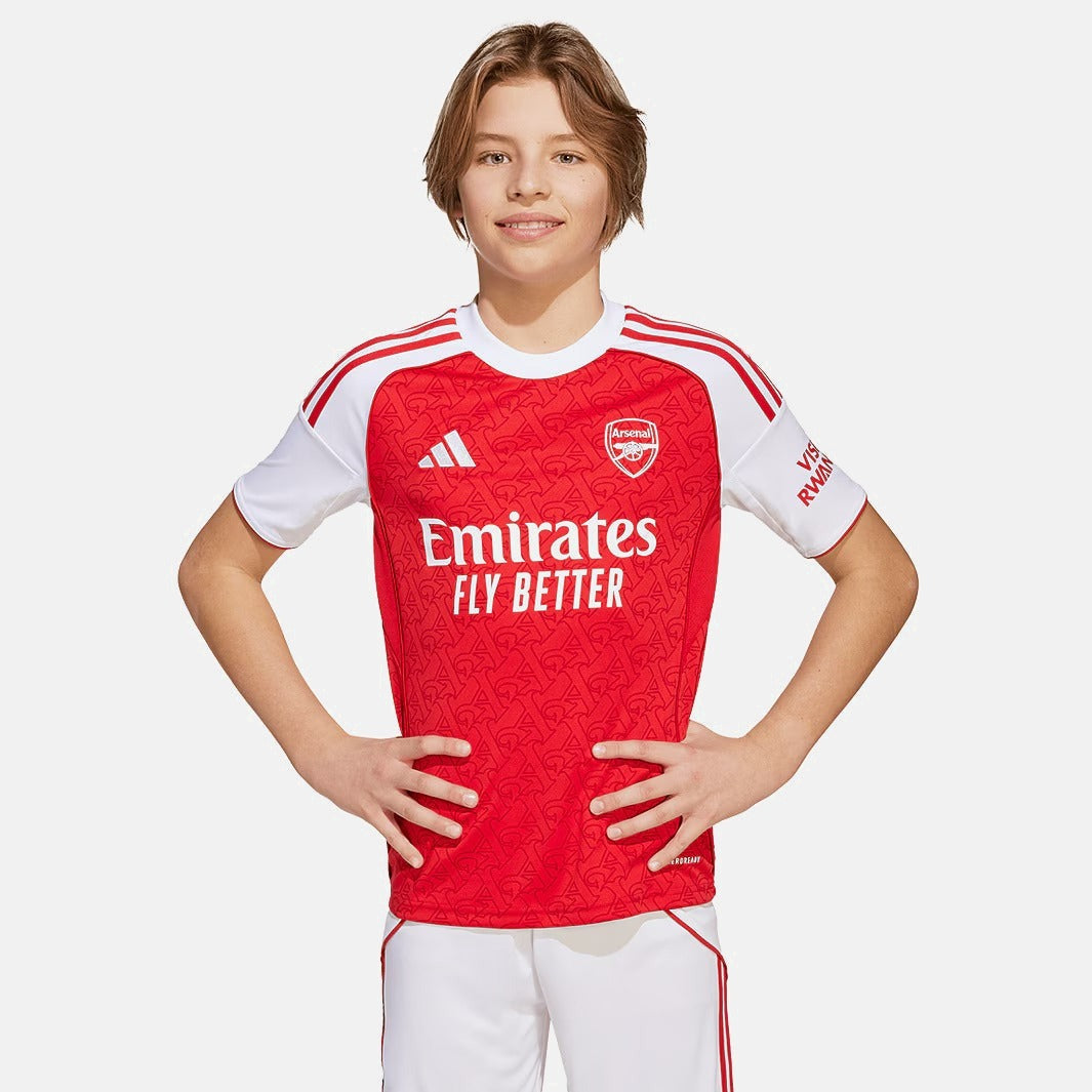 Camisa de Futebol — Conjunto Infantil Arsenal 2025/26 I