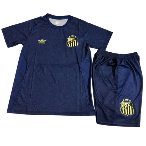 Camisa de Futebol — Conjunto Santos Treino 24/25 - Azul Marinho