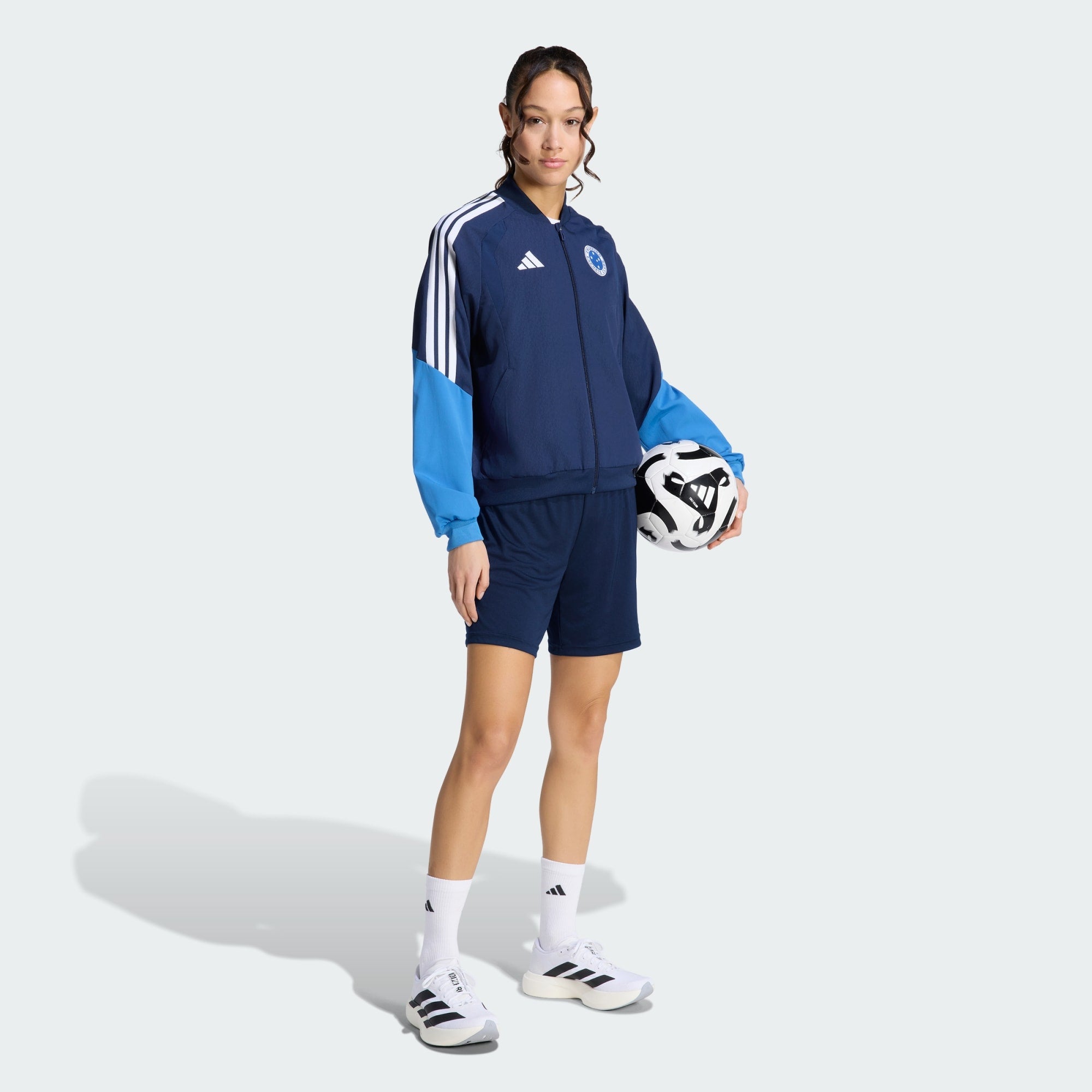 Camisa de Futebol — Jaqueta Cruzeiro Feminina 2026/27