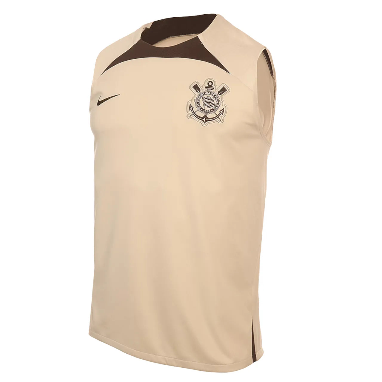 Camisa de Futebol — Regata Corinthians Treino 24/25 - Bege